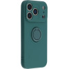 Case Ring Silicone Apple Iphone 17 Pro /green/ OEM