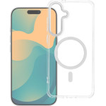 Case For Samsung A27 Frame Clear Hybrid Mag Cover Compatible With Magsafe Transparent OEM