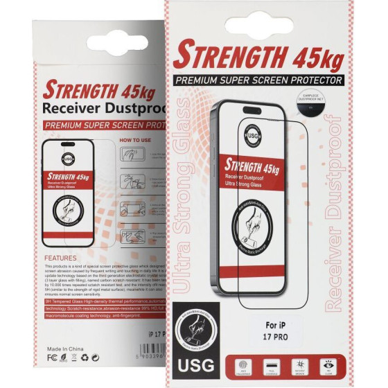 Tempered Glass Ultra Strong 25kg For Samsung S25 fingerprint-Compatibile OEM