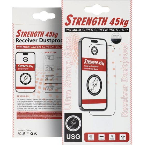 Tempered Glass Ultra Strong 45kg For Iphone 11 OEM