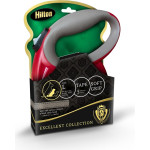Hilton Smart Dog L (30kg) - Retractable Leash - burgundy-Grey - 5 m
