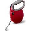 Hilton Smart Dog L (30kg) - Retractable Leash - burgundy-Grey - 5 m
