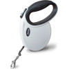 Hilton Smart Dog M (20kg) - Retractable Leash - white-Black - 4 m