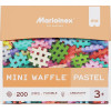 Marioinex Mini Waffle Building blocks, 200 Pieces In Pastel Colours - (908396)