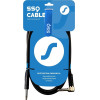 Sound Station Quality (SSQ) Ssq JMPJMK4 Cable Jack Mono - Jack Mono (90 Degree angle) 4 m Black - (SS-1469)