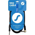 Sound Station Quality (SSQ) Ssq JMPJMK4 Cable Jack Mono - Jack Mono (90 Degree angle) 4 m Black - (SS-1469)