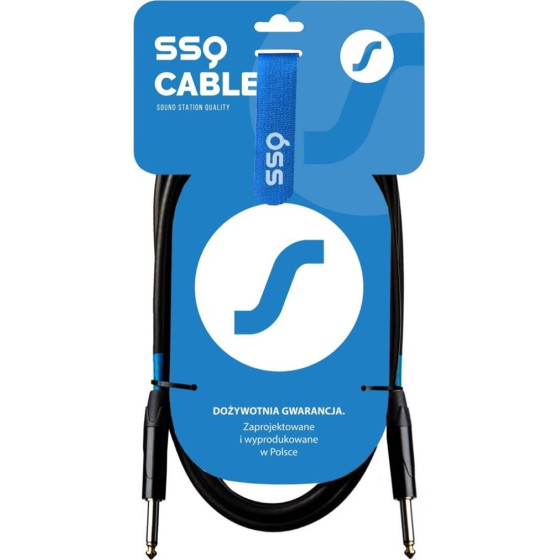 Sound Station Quality (SSQ) Ssq JMPJMP7 - Cable Jack Mono - Jack Mono - 7 m, Black - (SS-1451)
