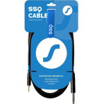 Sound Station Quality (SSQ) Ssq MiJS2 - Cable Jack Stereo 3,5 Mm - Jack Stereo 6,3 mm, 2 m - (SS-2090)