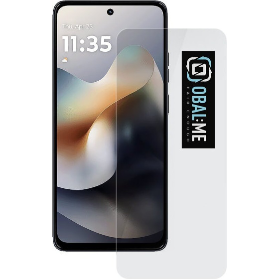OBAL:Me 2.5D Glass Screen Protector For Motorola G56 Clear - (57983126873)