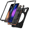 Crong Defender Plus - Rugged Case For Xiaomi Pad 8 / 8 Pro / Pad 7 / 7 Pro 11.2'' (Black) - (CRGDPXMP8BLK)