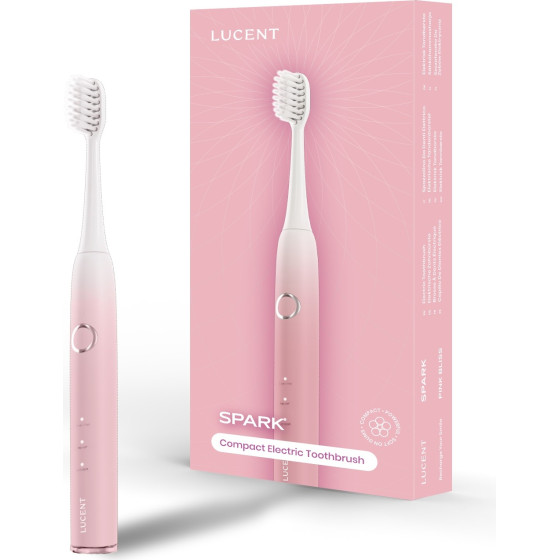 Be Lucent Spark Sonic Electric Toothbrush, Pink Bliss - (10712)