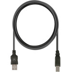 Vivanco Data Cable Usb A To Usb B V 2.0 1.5m Black - (VNITXUSBAB15MM)