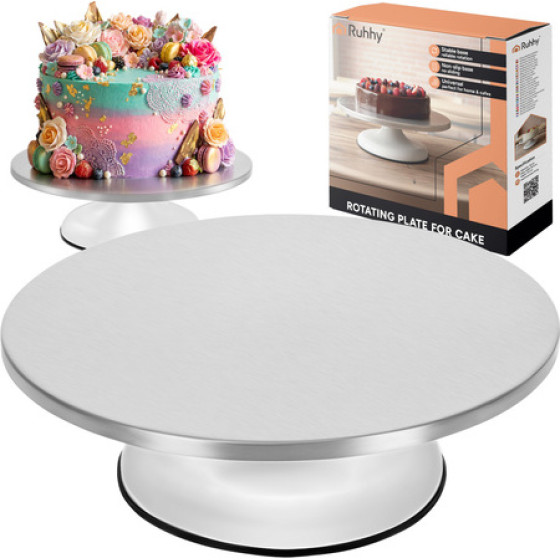 Kruzzel Ruhhy Metal Rotating Platter - (19010-0)