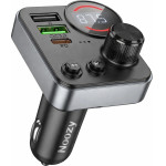 Noozy Bluetooth Fm Transmitter E90 Boost 48W PD30W+QC3.0 2xUSB-A 1xUSB-C ��� Microsd slot