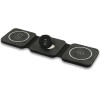 Guess Pu 4G Magsafe Wireless Charger 3v1 Black - (GUFWC4GEMK)