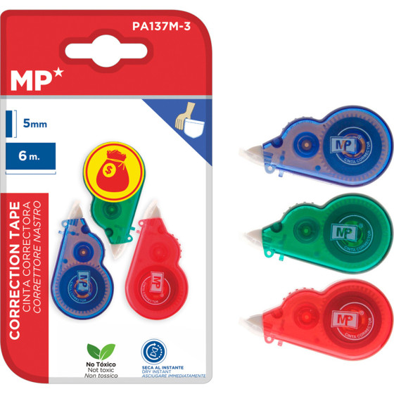 MP ��� ���������� ������ 5mm x 6m, ����/�������/�������, 3��� - (PA137M-3)