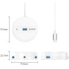 Orico Hub USB3.1 Type-C 4 Port - 4 x USB3.0 White, Audio/Mic x 1 - (YS4-C3-03-WH-BP)
