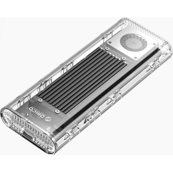 Orico Storage - Case - M.2 Nvme M Key - 40Gbps, USB-A/USB-C - (TCM2-U4-BK-BP)