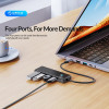 Orico USB3.1 Hub Type-C - 2 x USB3.0, 2 x USB-C - (PAPW2AC-C3-05-BK-EP)