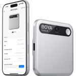 BOYA Notra Voice Recorder With Ai Transcription - Silver Notra,Silver - (BOYA Notra Silver)