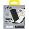 SBS Track My Card Ultra-Thin Universal Ios Android Locator - Black - (TEFINDCARDAPGOK)