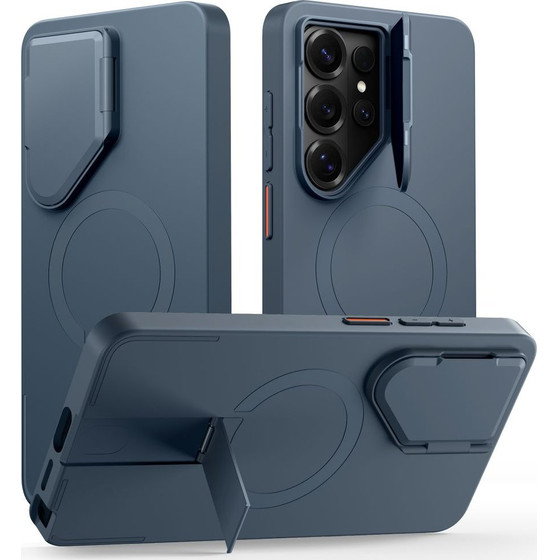 Tech-Protect Kevlar Aura Magsafe Case For Samsung Galaxy S26 Ultra - Navy Blue - (29909-0)