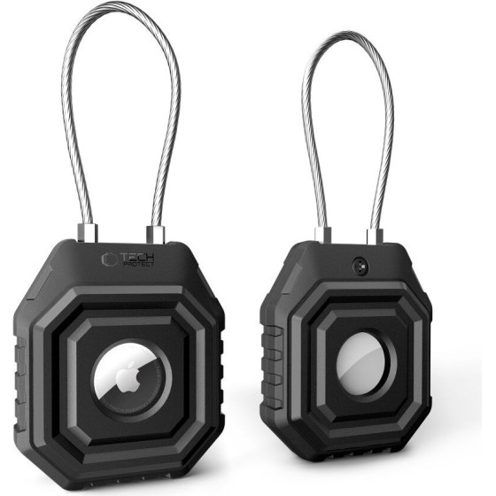 Tech-Protect Kevlar Seal Case For Apple Airtag 1/2 - Black - (29917-0)