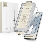 Tech-Protect Quick Set+ 2-Pack Tempered Glass For Samsung Galaxy S26 - Black - (29572-0)