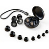Tech-Protect Quietfit Silicone Earplugs With Acoustic Filter - Black - (29918-0)