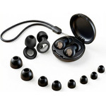 Tech-Protect Quietfit Silicone Earplugs With Acoustic Filter - Black - (29918-0)