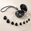 Tech-Protect Quietfit Silicone Earplugs With Acoustic Filter - Black - (29918-0)