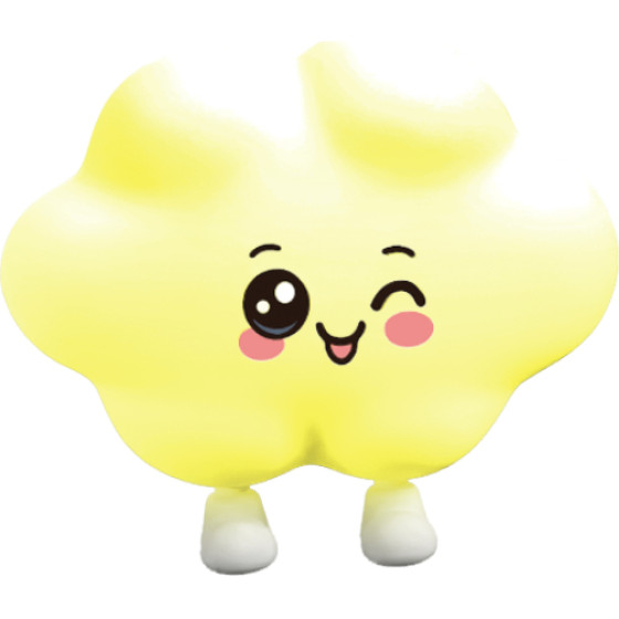 SBS Nightlight With Three Levels Brightnes Cloud - (LUNIGHTCLOUD)