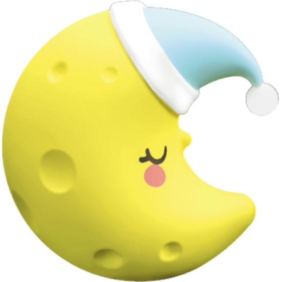 SBS Nightlight With Three Levels Brightnes Moon - (LUNIGHTMOON)