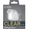 SBS Silicone Case Airpods 3 Pro Transparent - (TEAPPRO3T)