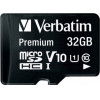 Verbatim Microsdhc Memory Card With Adapter, 32Gb, Class 10 / UHS-1 U1