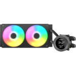 Cougar Poseidon Vistek 240 120mm Socket AM4/AM5/1700/1200 Argb Black - (3MPUA240.0001)