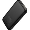 Hoco Powerbank 10000 Mah Qc Pd 20W With Retractable Cable Usb C Q51 black
