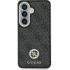 Guess Case 4G Big Rhinestone Triangle Strap Magsafe For Samsung Galaxy S26 black
