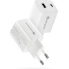 EVERACTIVE Charger 1 x Usb Quick Charge 4.0, 1 x USB-C 45W White - (SC-450Q)