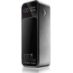 EVERACTIVE Powerbank 27 000mAh, 1x USB, 2x USB-C, 162,5W, QC4+, flashlight, Lcd screen, Black - (EB-27Q)