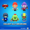 P.M.I. Kids World Brawl Stars S1 Action Figures 11cm - Colt - (BRW6010D)