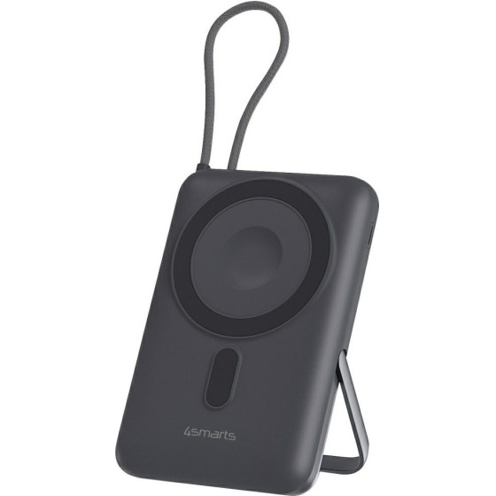 4sMarts Power Bank Wireless Enterprise Pocket 10000mAh 22.5W, Qi2 Ready Spacegrey - (541407)