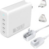 4sMarts Wall Charger Gan Flex Pro Travel 200W 4 USB-C White - (545200)