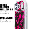Crong Deluxe Mag Cover - Iphone 17 Magsafe Case (Pink Tortoise) - (CRGDLMIP1761PTO)