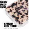 Crong Deluxe Mag Cover - Iphone 17 Pro Magsafe Case (Blonde Tortoise) - (CRGDLMIP1763PBTO)