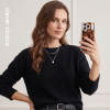 Crong Deluxe Mag Cover - Iphone 17 Pro Magsafe Case (Tortoise) - (CRGDLMIP1763PTOR)