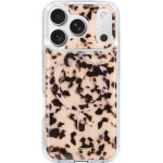 Crong Deluxe Mag Cover - Iphone 17 Pro Max Magsafe Case (Blonde Tortoise) - (CRGDLMIP1769PBTO)