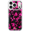 Crong Deluxe Mag Cover - Iphone 17 Pro Max Magsafe Case (Pink Tortoise) - (CRGDLMIP1769PPTO)