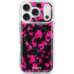 Crong Deluxe Mag Cover - Iphone 17 Pro Max Magsafe Case (Pink Tortoise) - (CRGDLMIP1769PPTO)