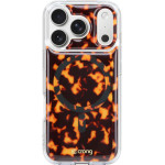 Crong Deluxe Mag Cover - Iphone 17 Pro Max Magsafe Case (Tortoise) - (CRGDLMIP1769PTOR)